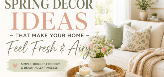Spring Decor Ideas That Make Your Home Feel Fresh & Airy